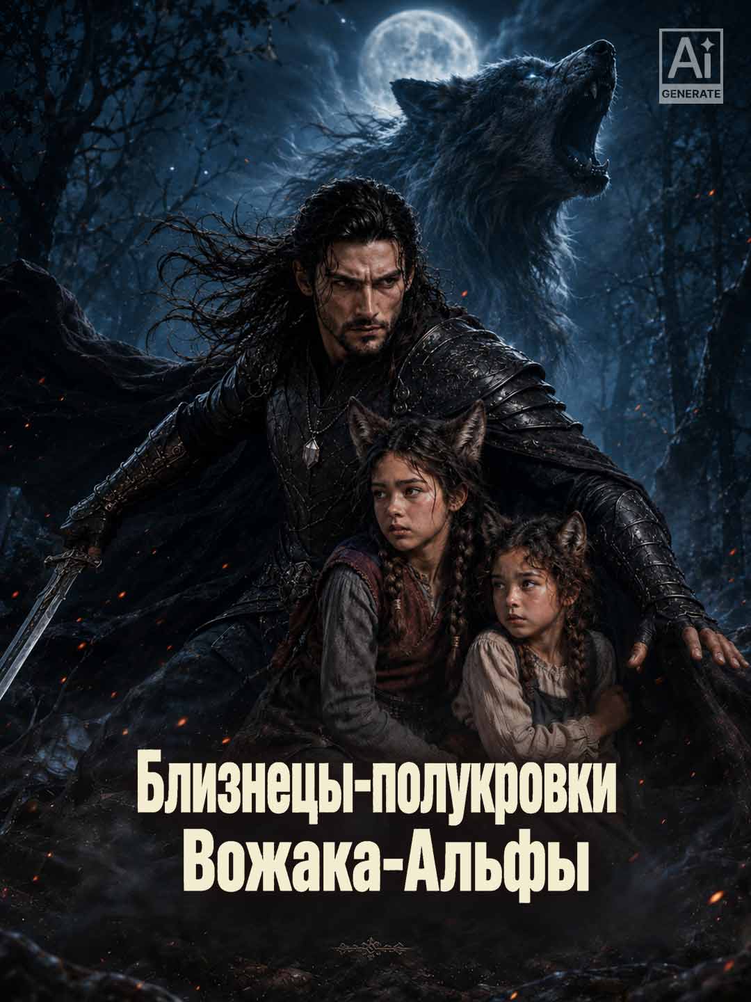 Близнецы-полукровки Вожака-Альфы