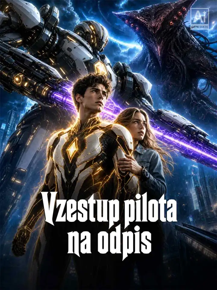 Vzestup pilota na odpis poster