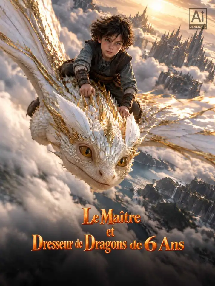Le Maître et Dresseur de Dragons de 6 Ans poster
