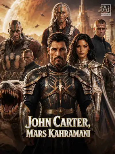 John Carter, Mars Kahramanı poster