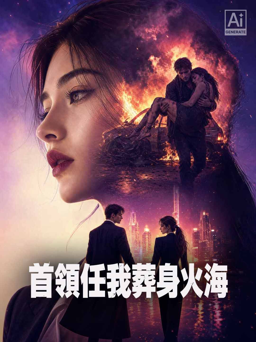 首領任我葬身火海