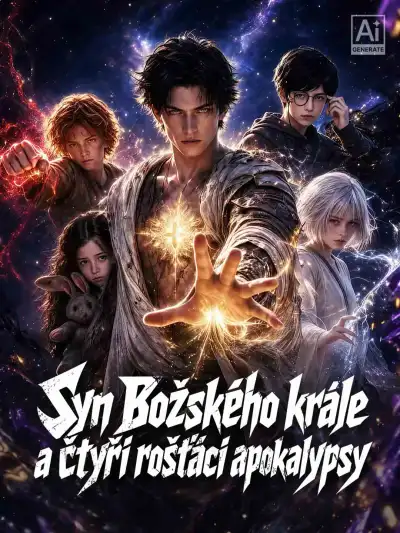 Syn Božského krále a čtyři rošťáci apokalypsy poster