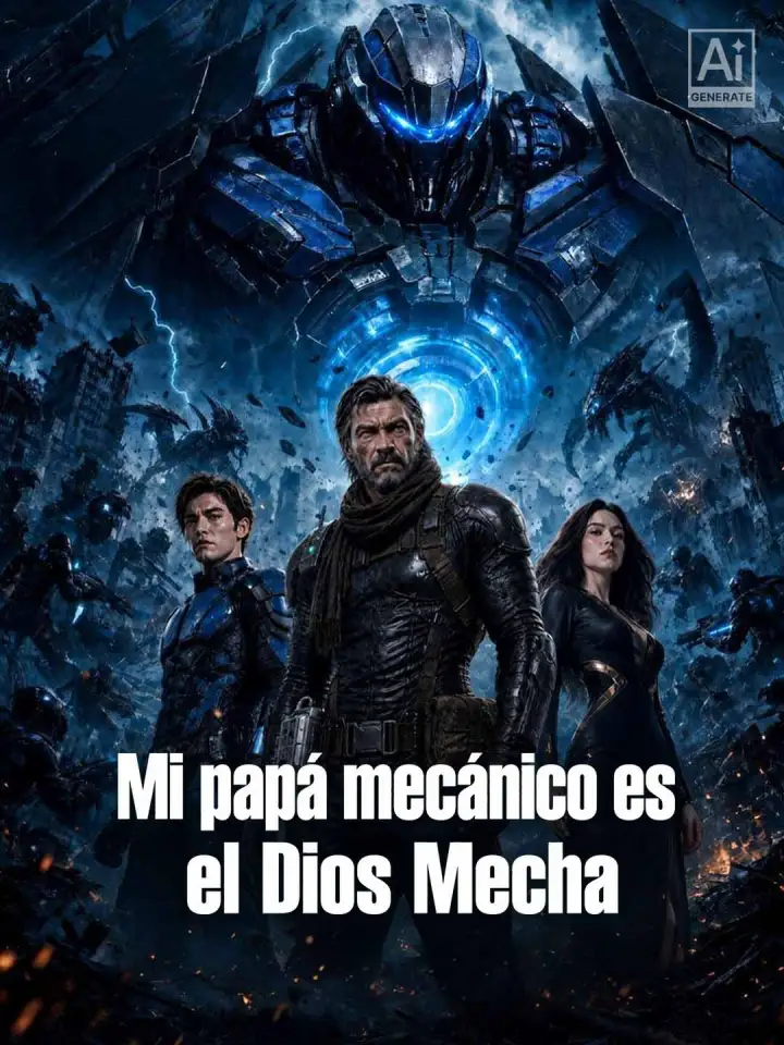 Mi papá mecánico es el Dios Mecha poster