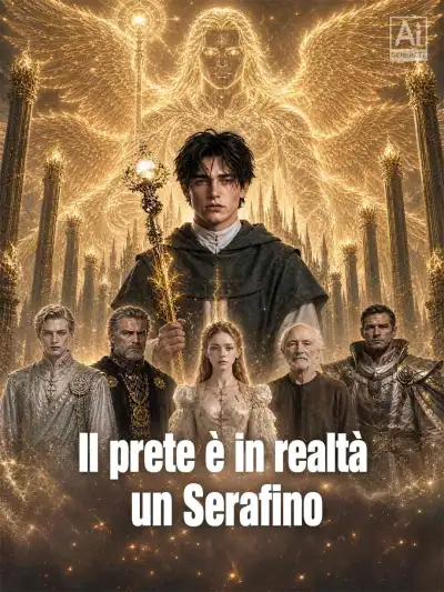 Il prete è in realtà un Serafino poster