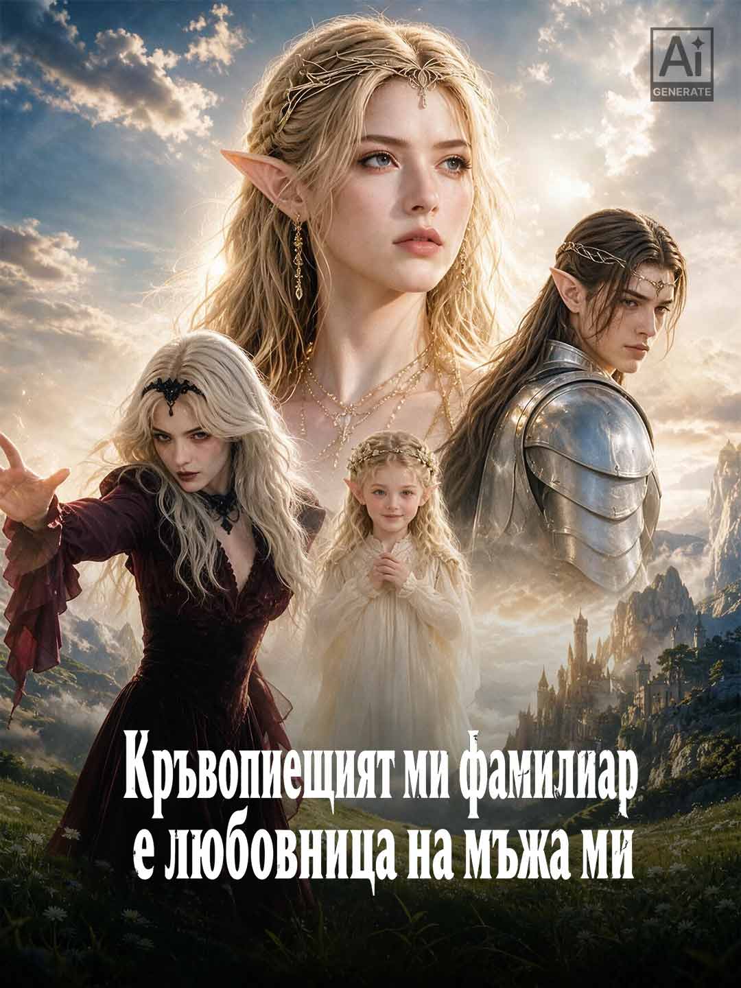 Кръвопиещият ми фамилиар е любовница на мъжа ми