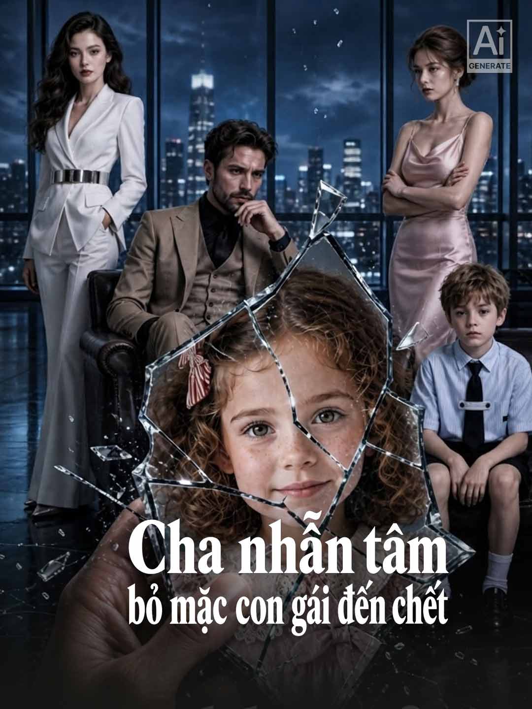 Cha nhẫn tâm bỏ mặc con gái đến chết
