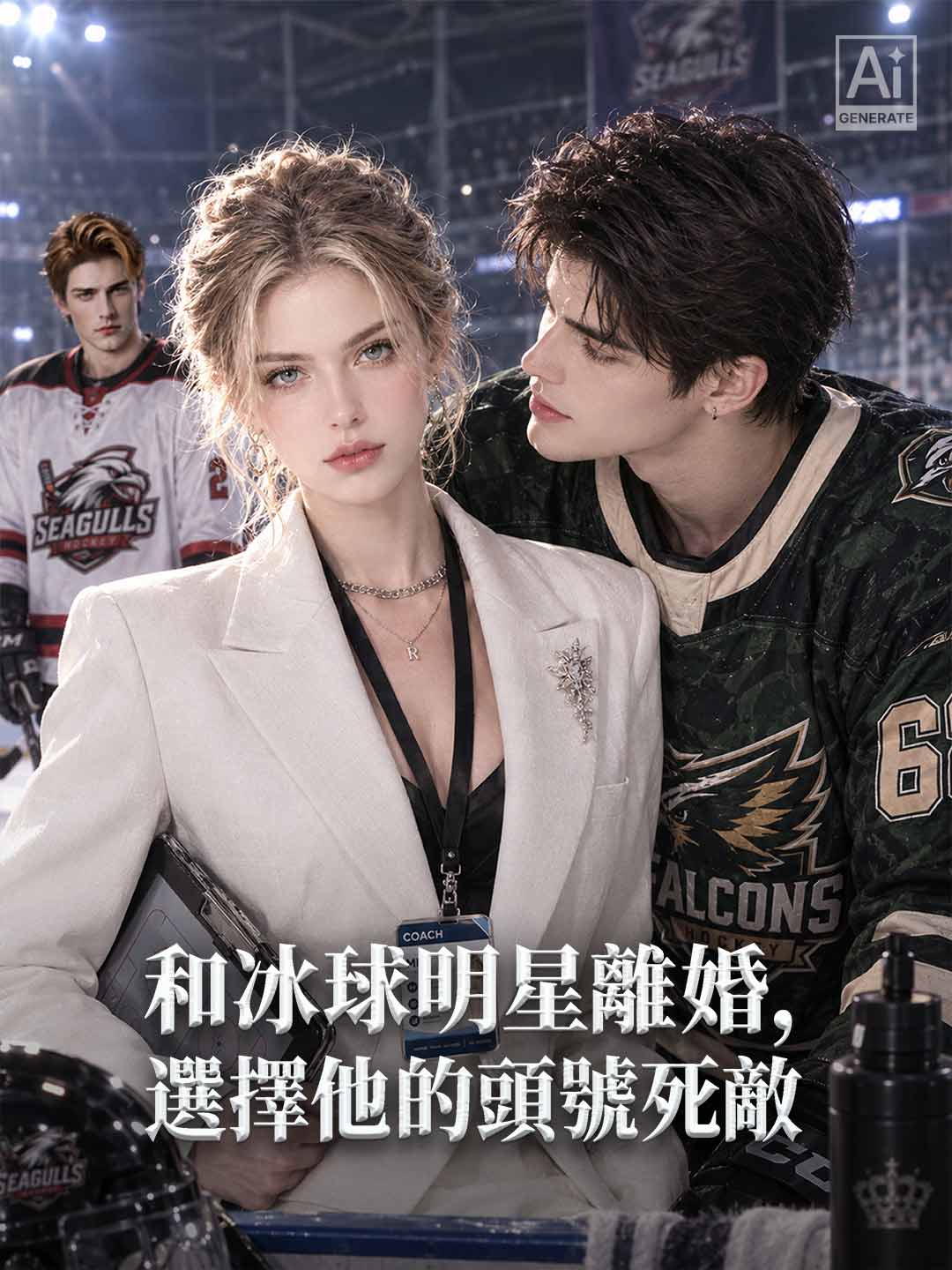 和冰球明星離婚,選擇他的頭號死敵