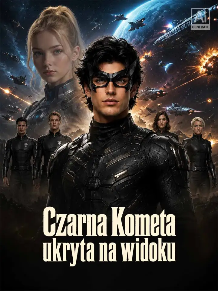Czarna Kometa ukryta na widoku poster