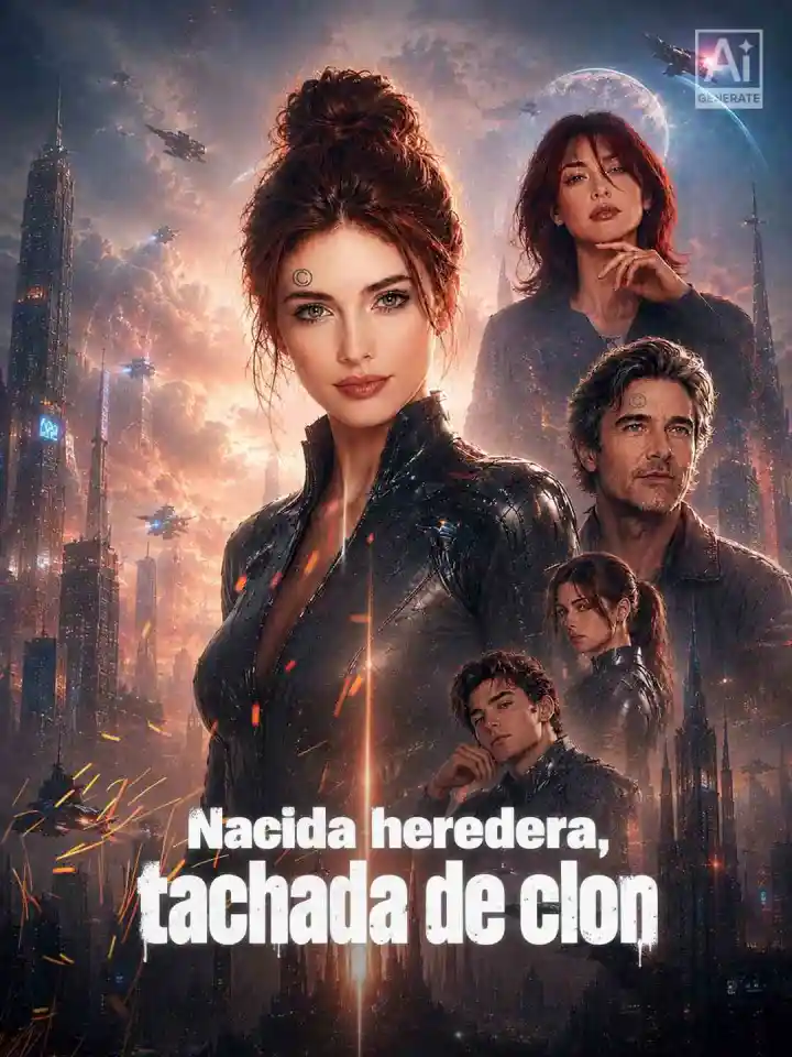 Nacida heredera, tachada de clon poster