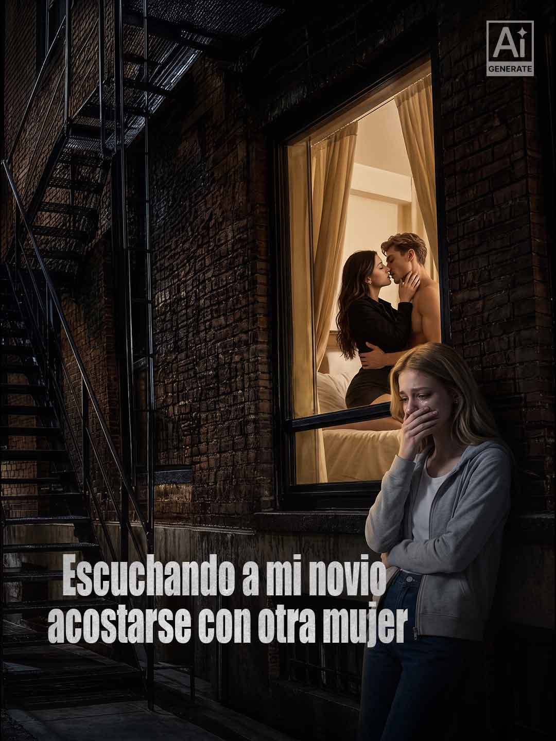 Escuchando a mi novio acostarse con otra mujer