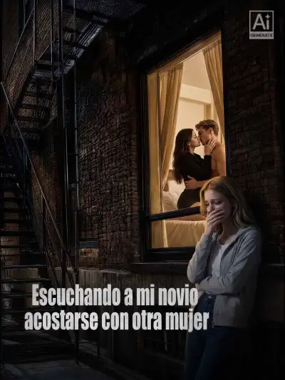 Escuchando a mi novio acostarse con otra mujer poster