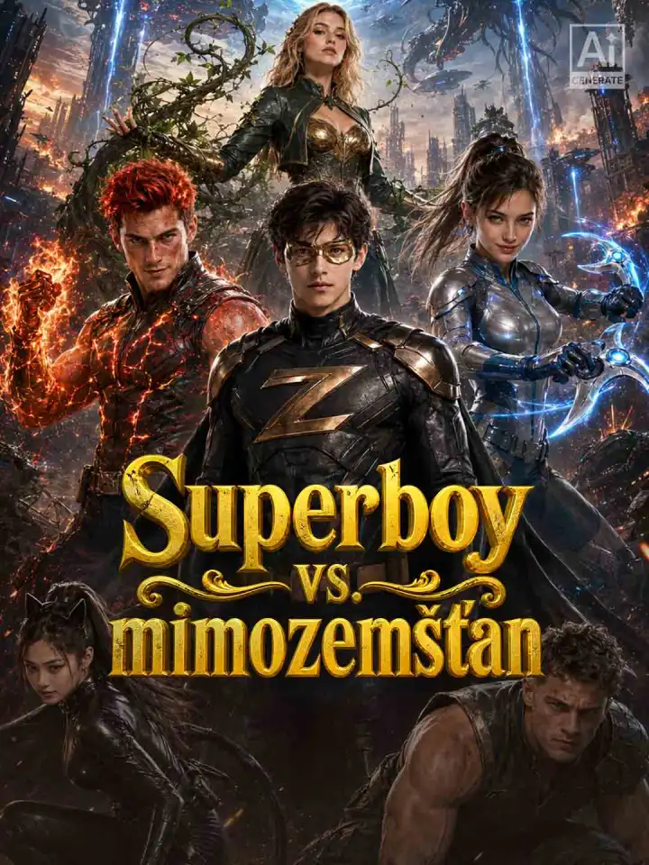 Superboy vs. mimozemšťan poster