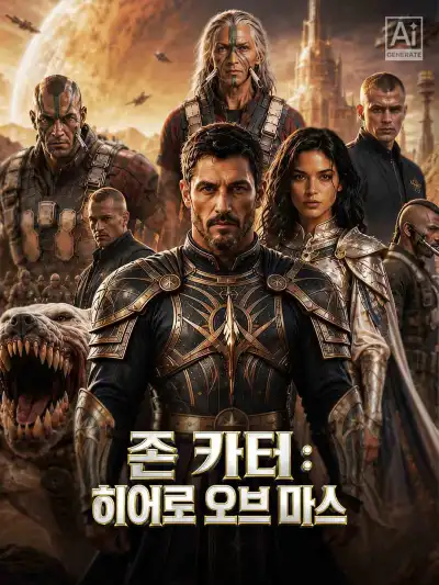 존 카터: 화성의 영웅 poster