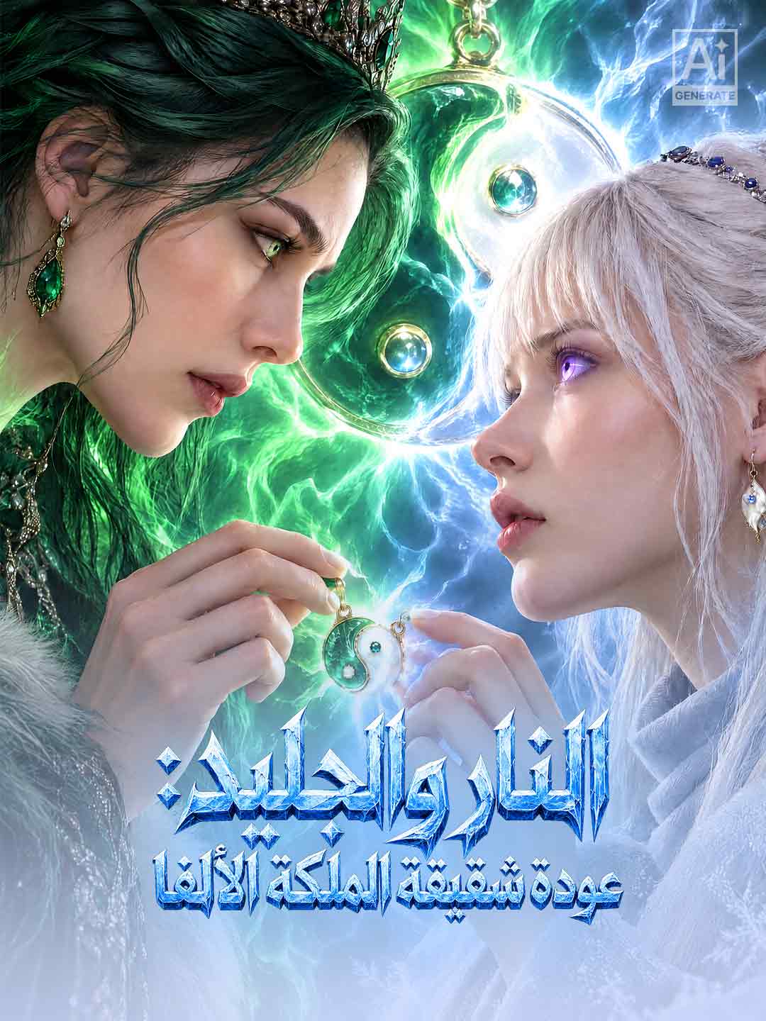 النار والجليد: عودة شقيقة الملكة الألفا