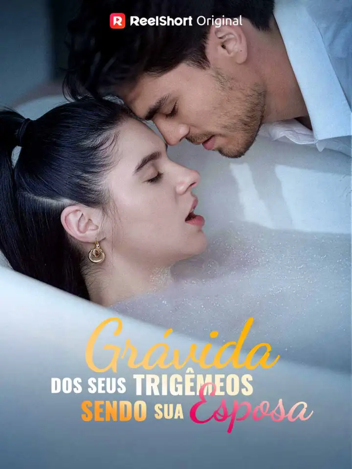 Grávida dos seus trigêmeos, sendo sua esposa poster
