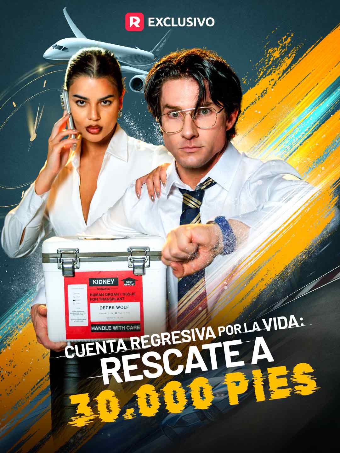[doblado] Cuenta regresiva por la vida: rescate a 30.000 pies