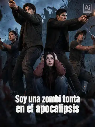 Soy una zombi tonta en el apocalipsis poster
