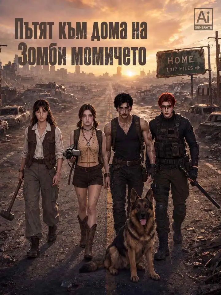 Пътят към дома на Зомби момичето poster
