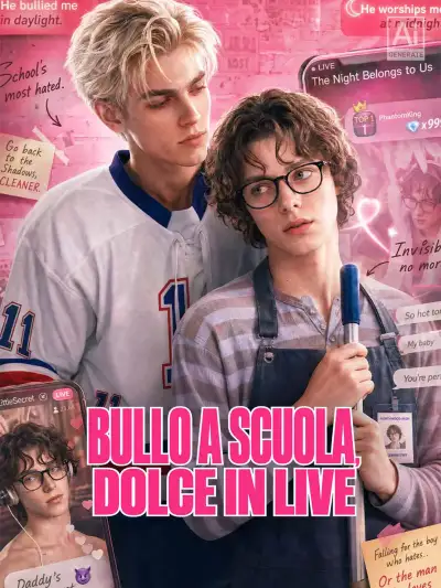 Bullo a scuola, dolce in live poster