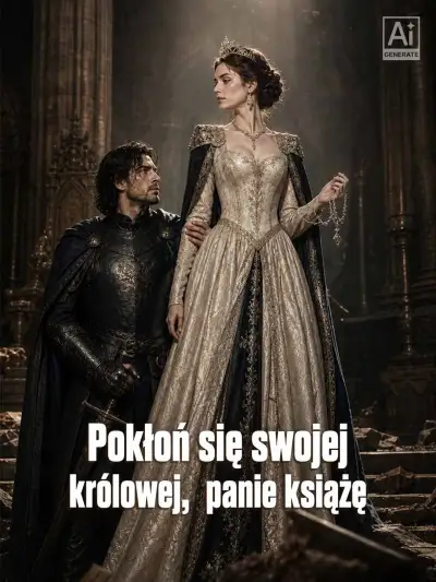 Pokłoń się swojej królowej, panie książę poster