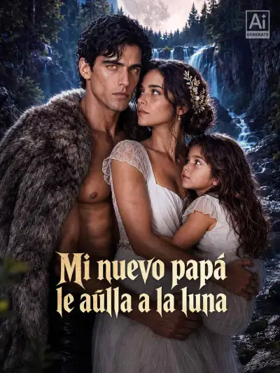 Mi nuevo papá le aúlla a la luna poster