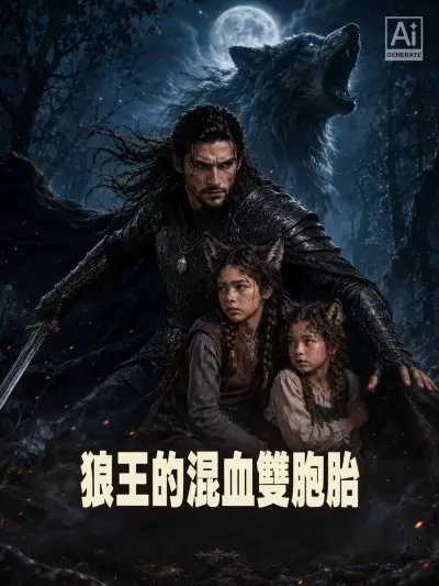 狼王的混血雙胞胎 poster