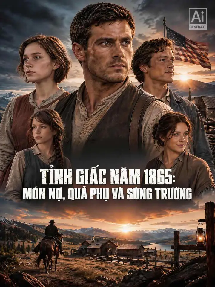 Tỉnh giấc năm 1865: Món nợ, quả phụ và súng trường poster