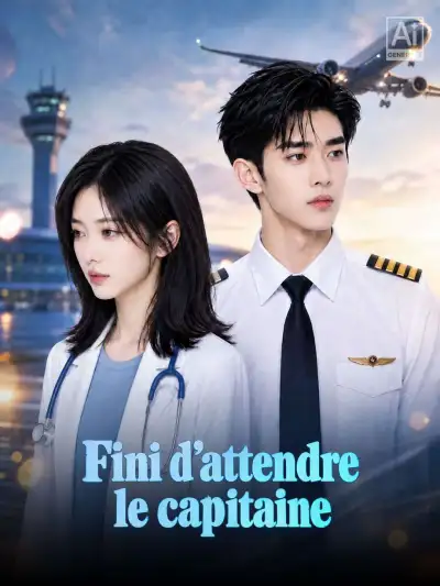 Fini d'attendre le capitaine poster