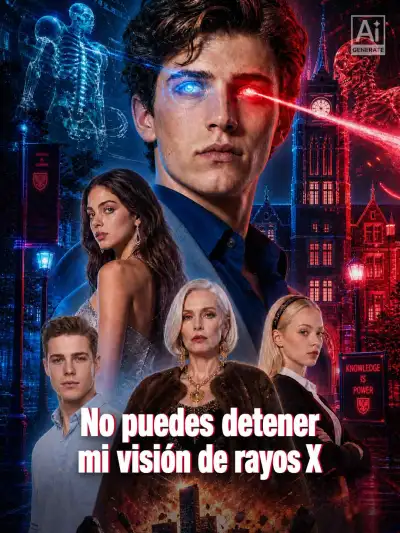 No puedes detener mi visión de rayos X poster