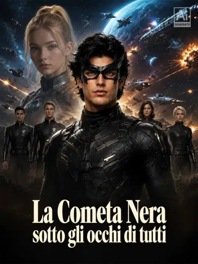 La Cometa Nera sotto gli occhi di tutti poster