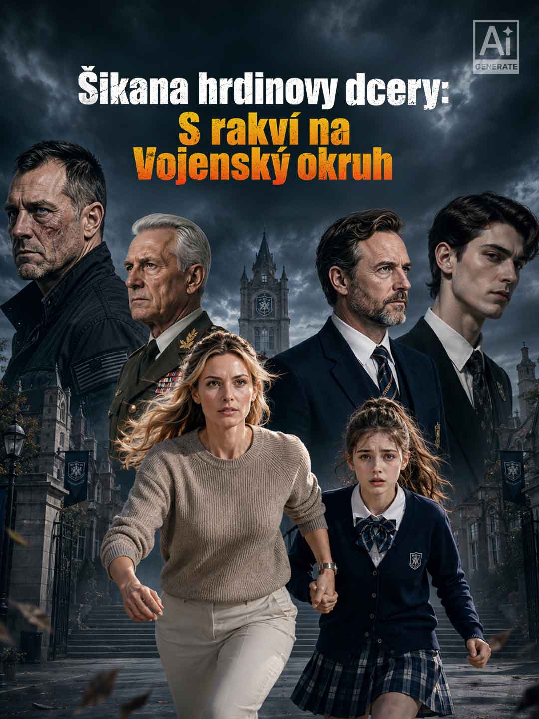 Šikana hrdinovy dcery: S rakví na Vojenský okruh