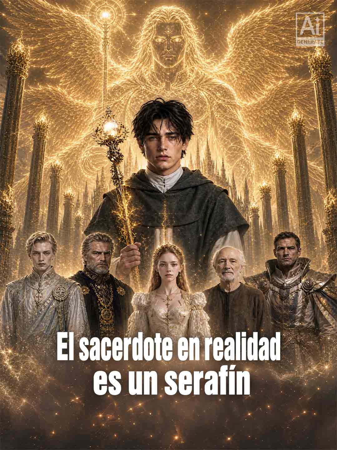 El sacerdote en realidad es un serafín