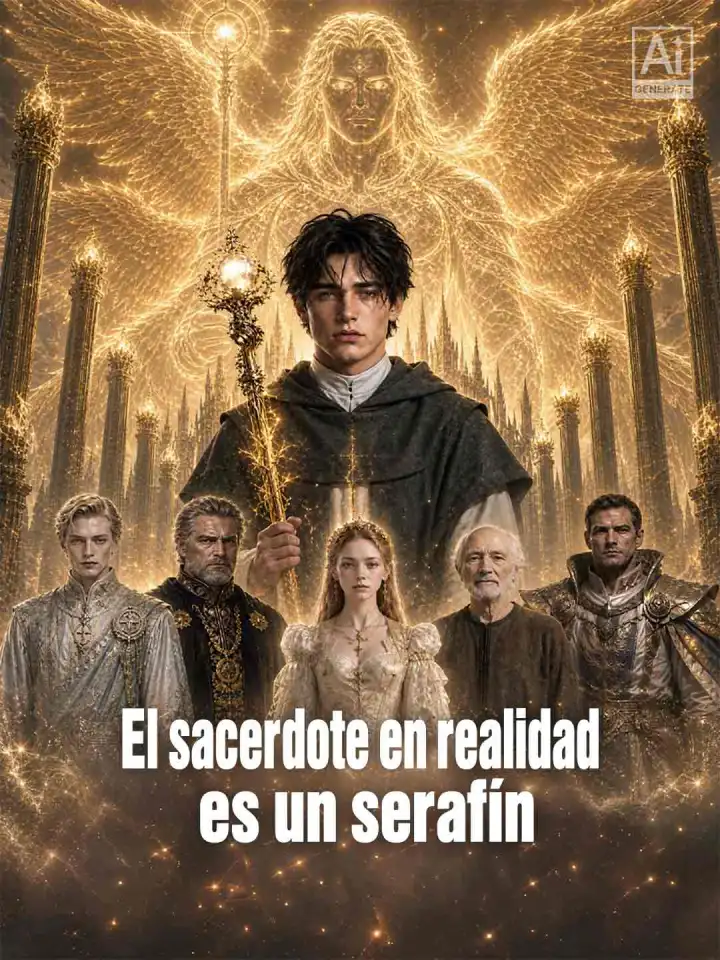 El sacerdote en realidad es un serafín poster