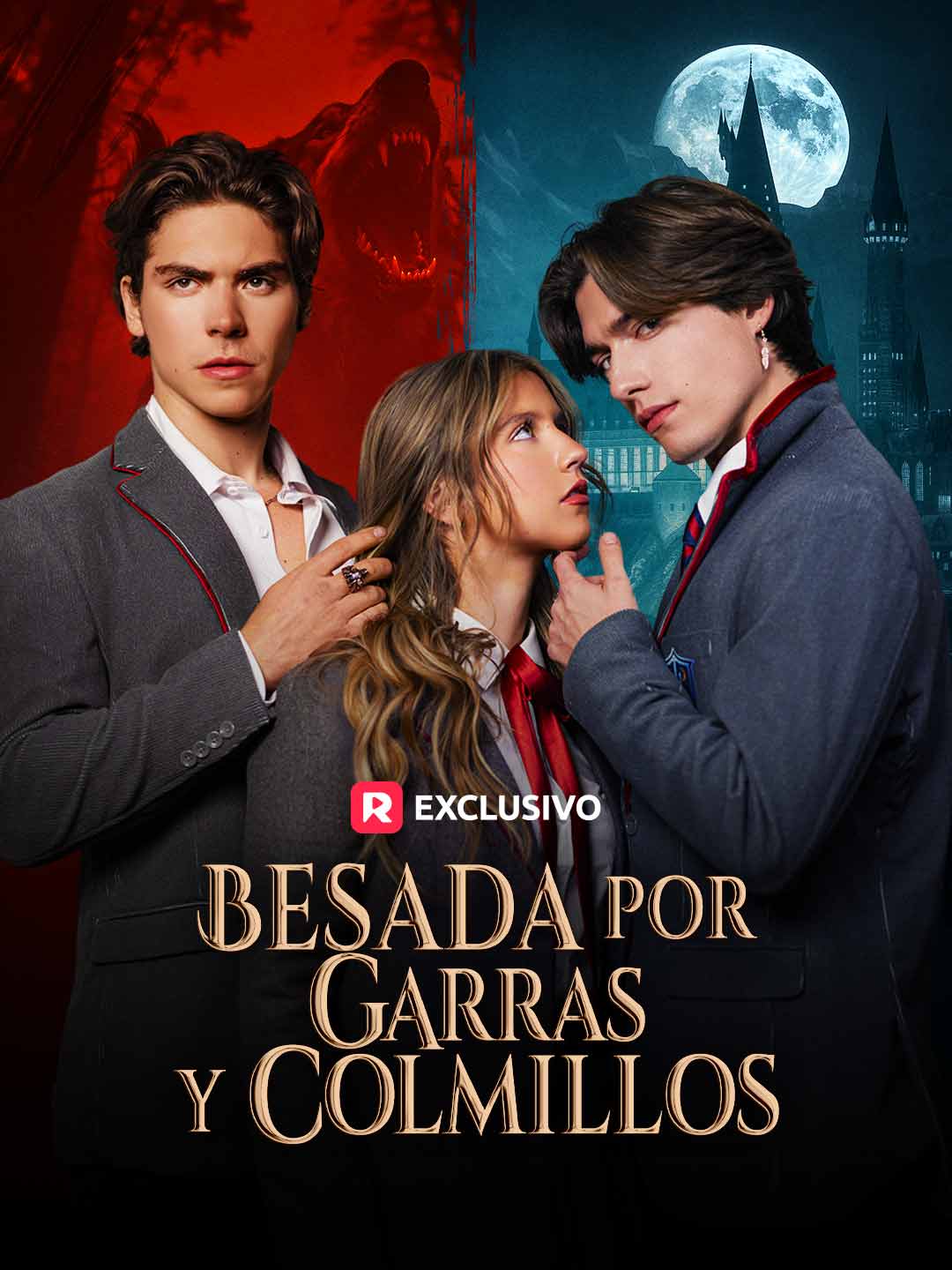 Besada por garras y colmillos