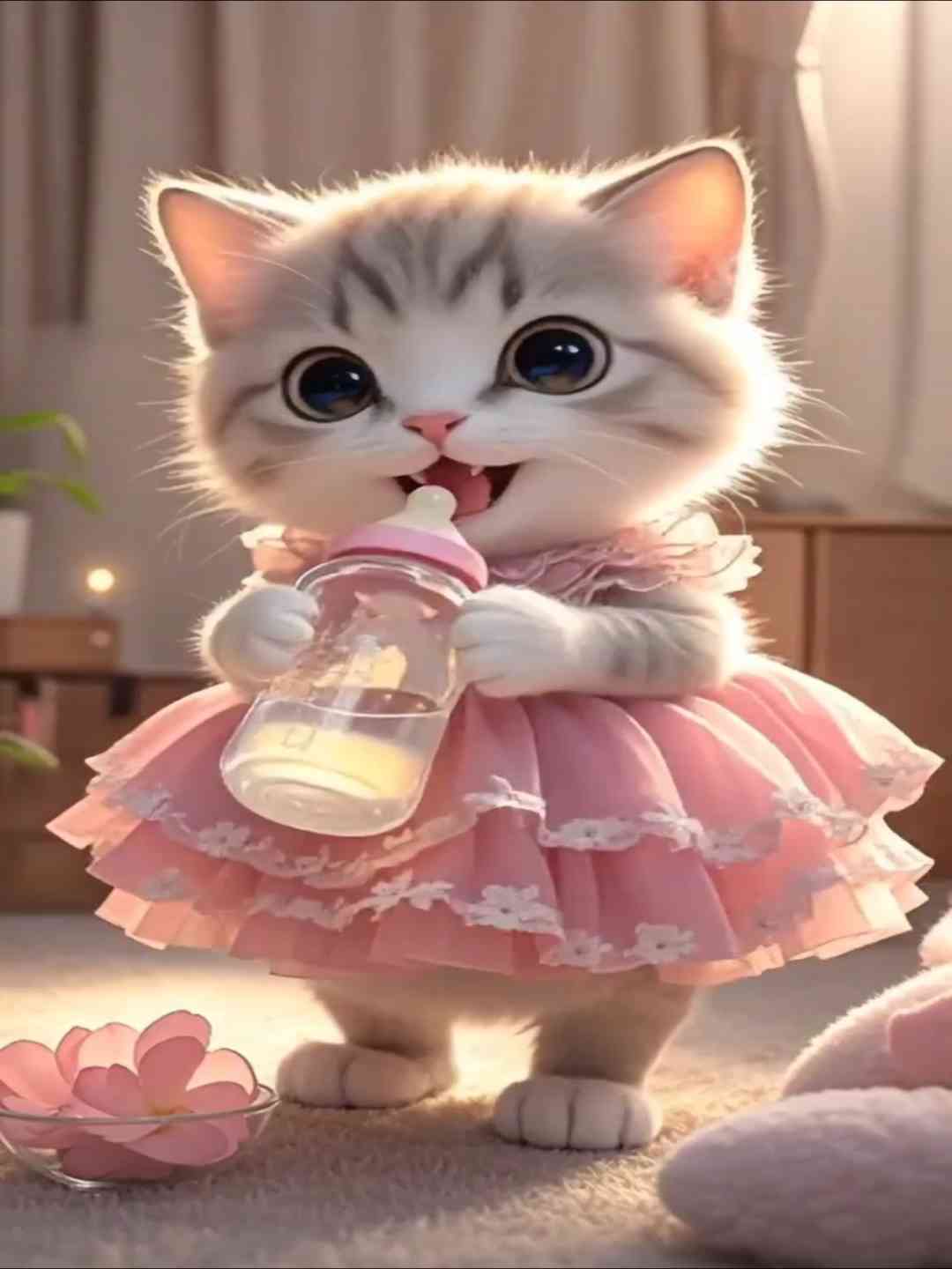 🤣😋🤣❤️😂🍉🍔🍼🍼Cute kitten