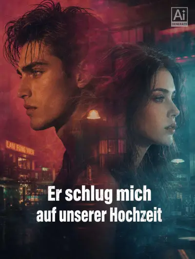 Er schlug mich auf unserer Hochzeit poster