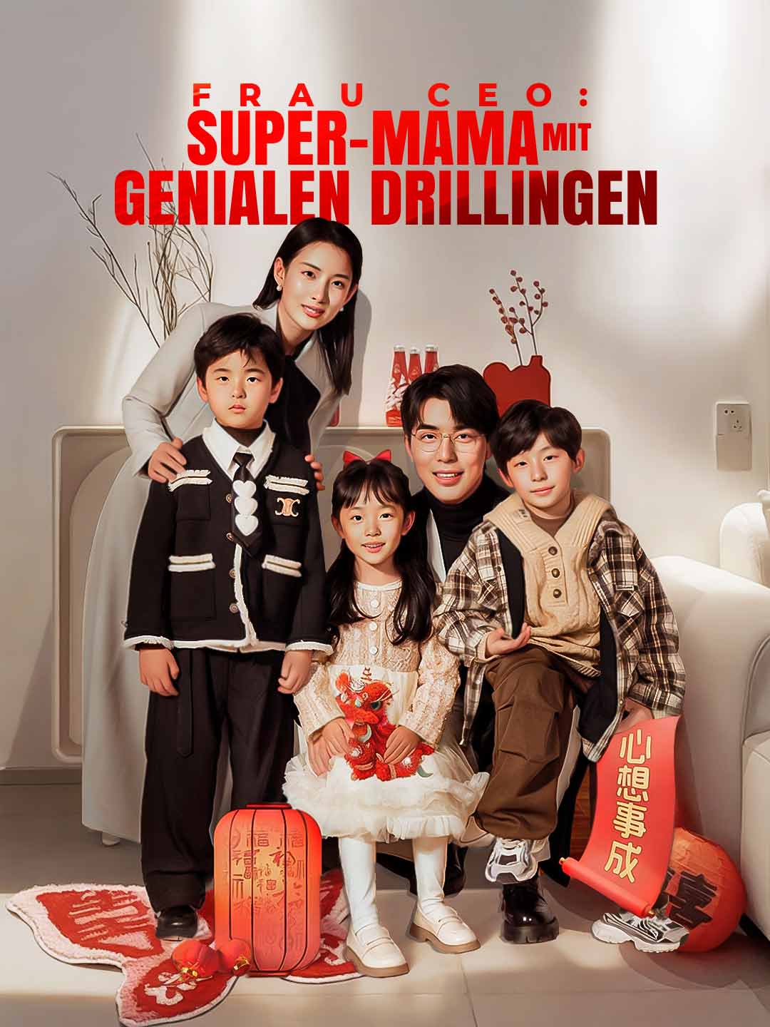 Frau CEO: Super-Mama mit genialen Drillingen