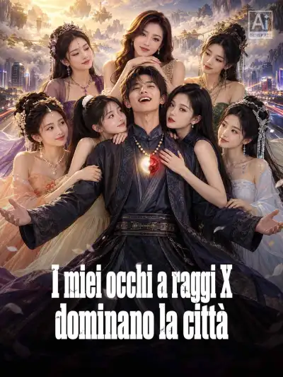 I miei occhi a raggi X dominano la città poster