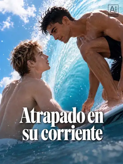 Atrapado en su corriente poster