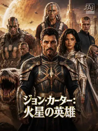 ジョン・カーター:火星の英雄 poster