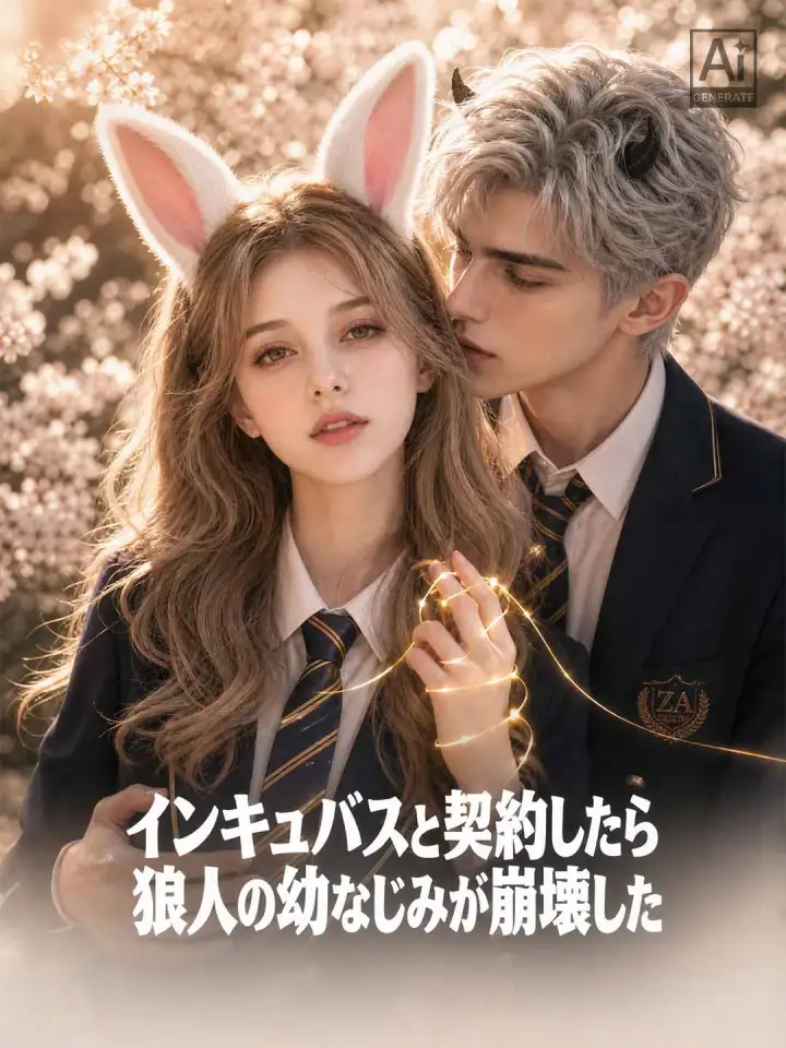 インキュバスと契約したら狼人の幼なじみが崩壊した poster