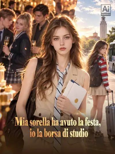 Mia sorella ha avuto la festa, io la borsa di studio poster