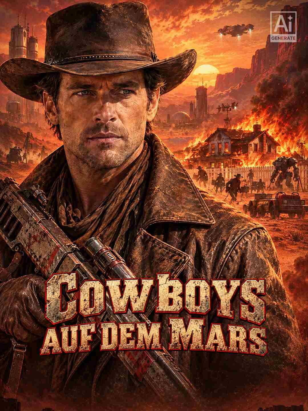 Cowboys auf dem Mars