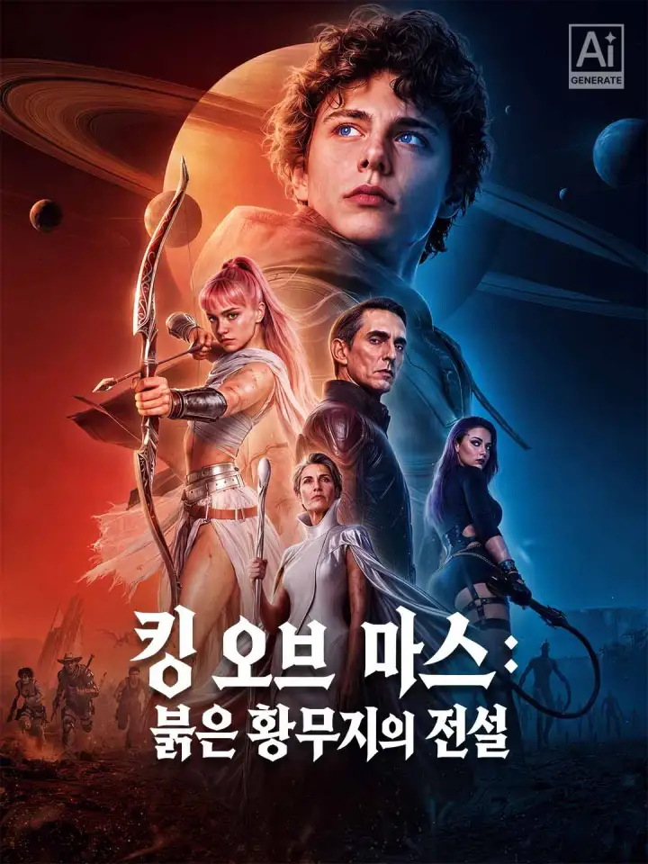 킹 오브 마스 : 붉은 황무지의 전설 poster