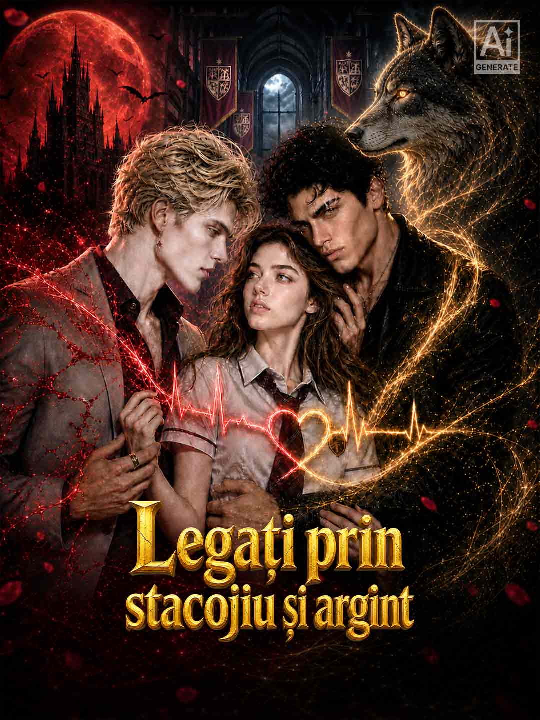 Legați prin stacojiu și argint