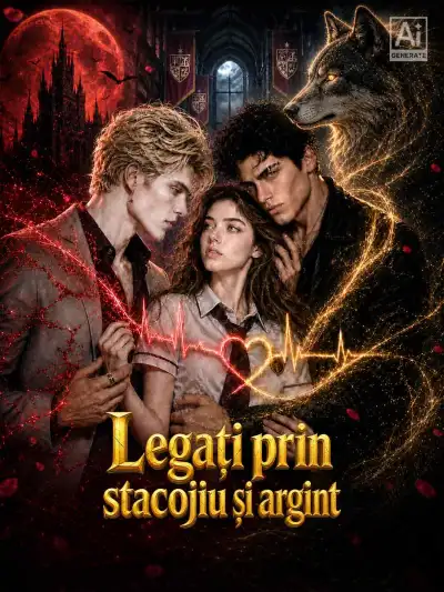 Legați prin stacojiu și argint poster
