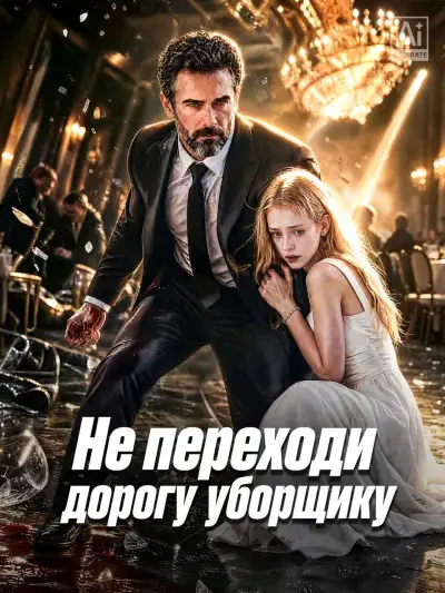 Не переходи дорогу уборщику poster