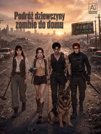 PODRÓŻ DZIEWCZYNY ZOMBIE DO DOMU poster
