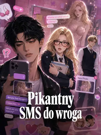 Pikantny SMS do wroga poster