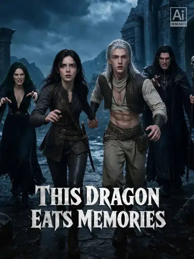 This dragon eats memories poster